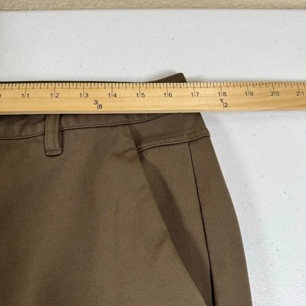 BYLT Pants Mens 36 (act 34x29)  Everyday 2.0 Premium Basics Stretch Work Brown